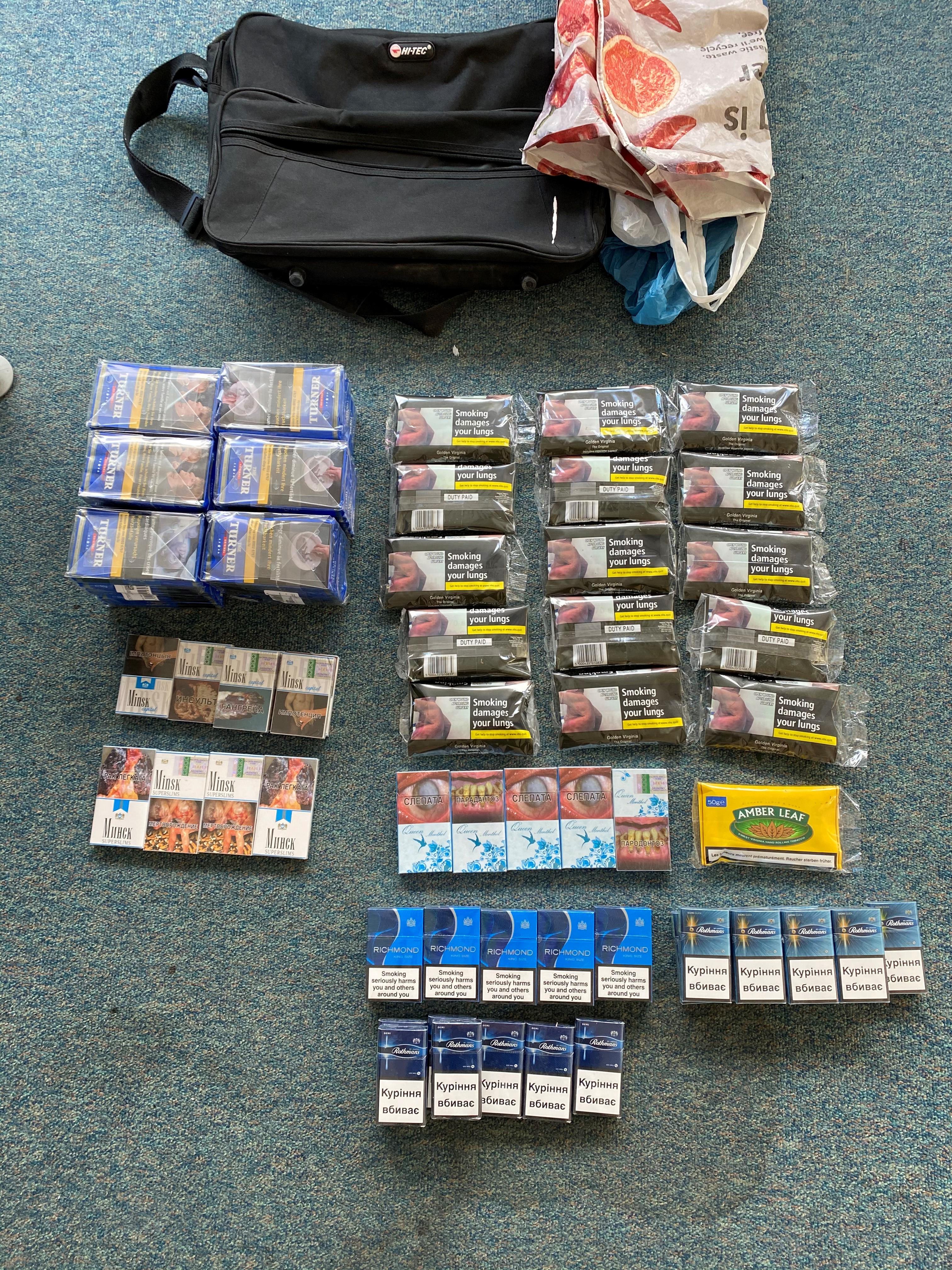 A Man's Admitted Possession Of 1,300 Counterfeit Cigarettes And Illegal ...